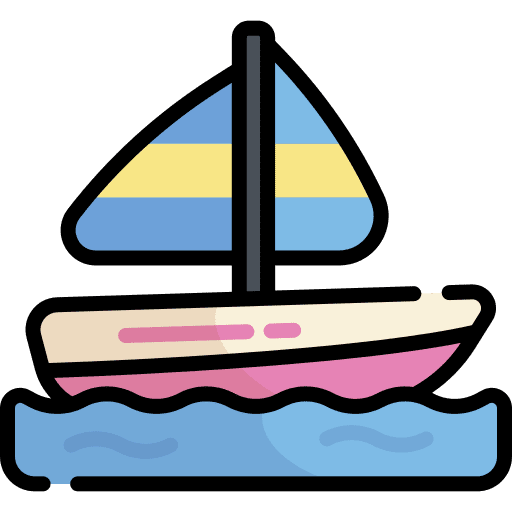 Sailboat sail sailboat boat icon