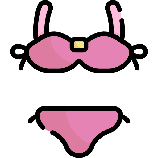 Bikini holidays female style icon