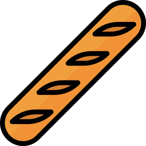 Baguette bread baguette breads icon