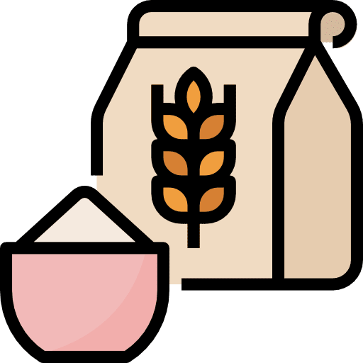 Flour cereal oatmeal flours icon
