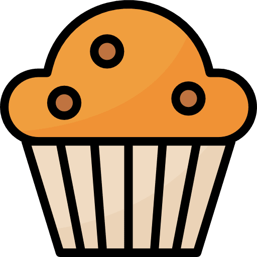 Muffin food cupcake sweet icon