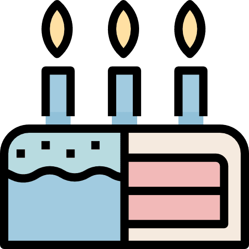 Birthday cake food and restaurant cakes birthday cake icon