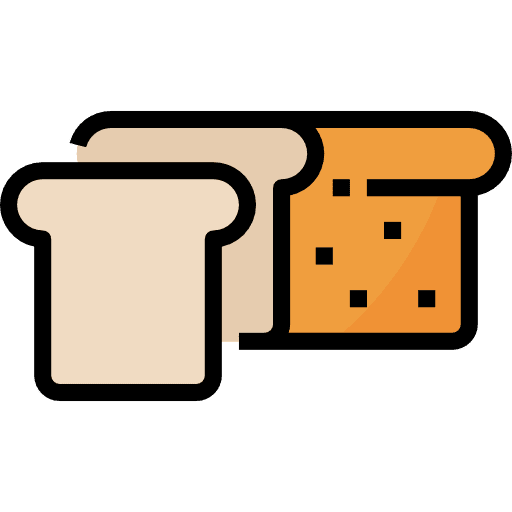 Bread bakery bread breads icon