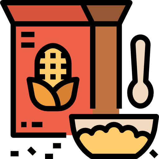 Cereal cereals healthy food bowl icon