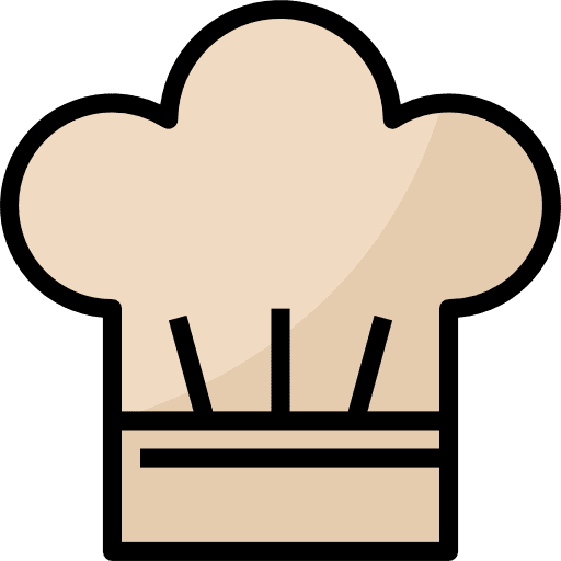 Chef hat hat fashion cooking icon