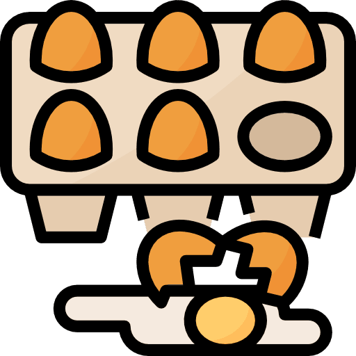 Eggs fried egg egg organic icon