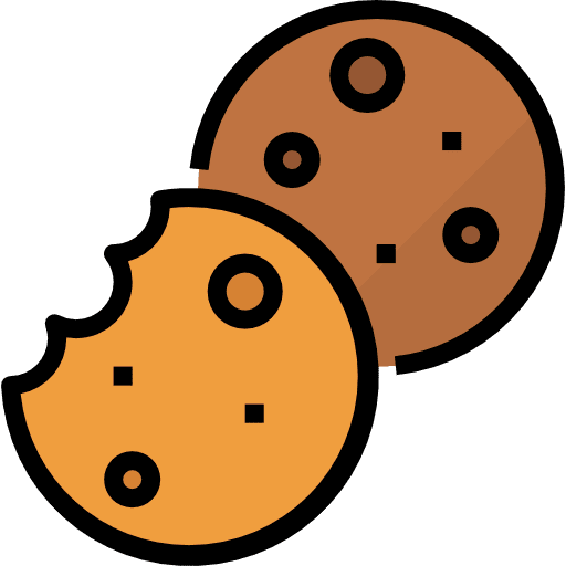 Cookie bakery food and restaurant dessert icon