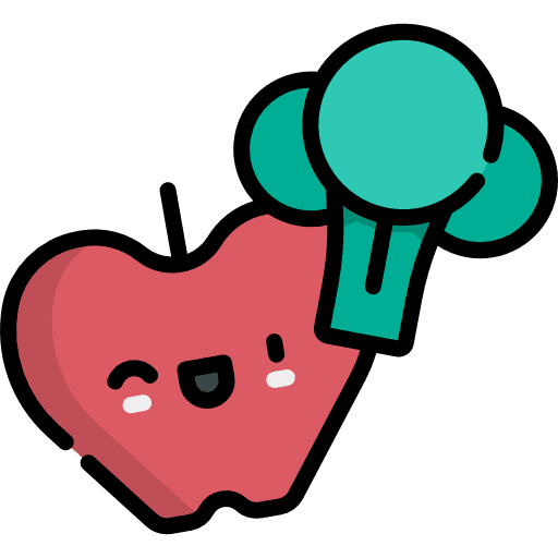 Healthy food food and restaurant fresh food icon