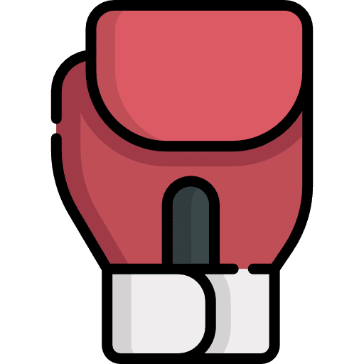 Boxing gloves boxing fight sports icon