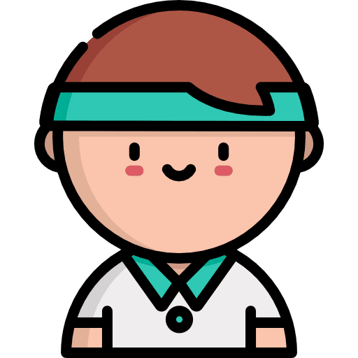 Tennis player profile avatar sports and competition icon