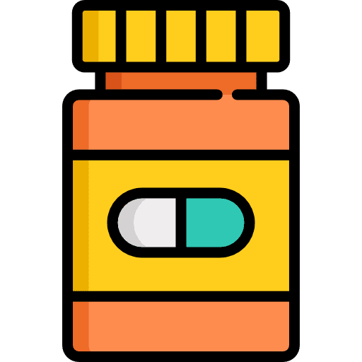 Vitamins healthcare and medical drugs healthcare icon