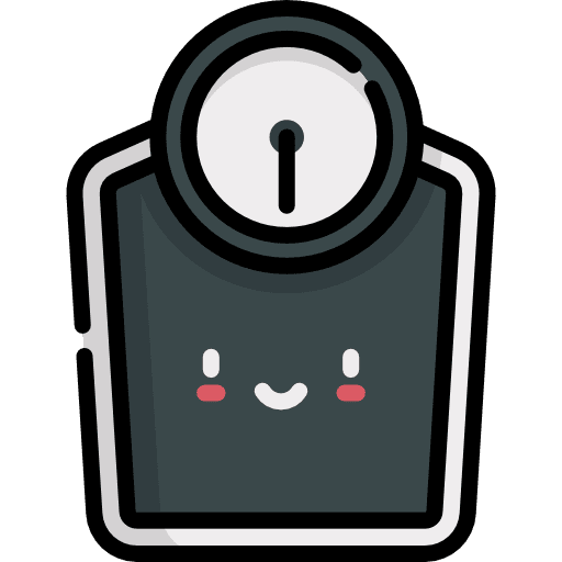 Weight scales tools and utensils sports and competition icon