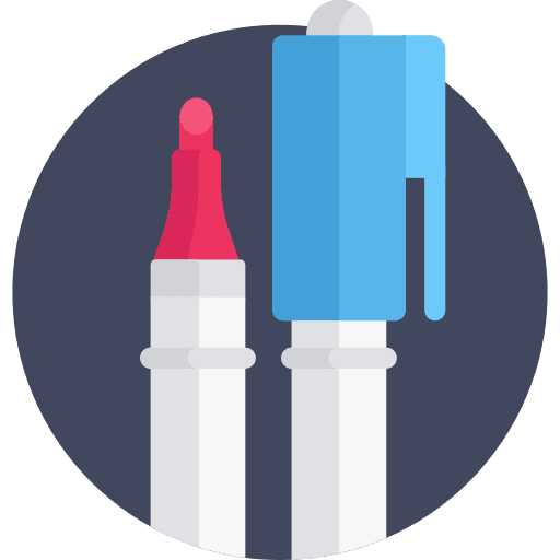 Marker edit underline edit tools icon