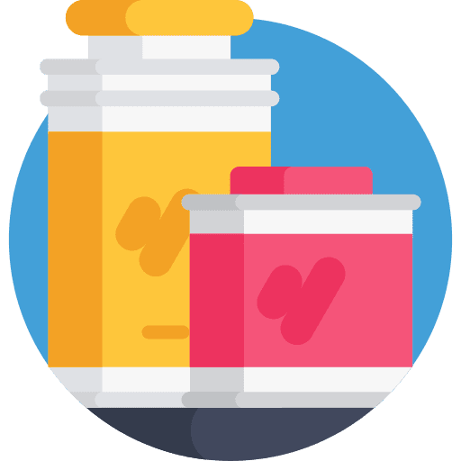 Paint art and design paint bucket icon