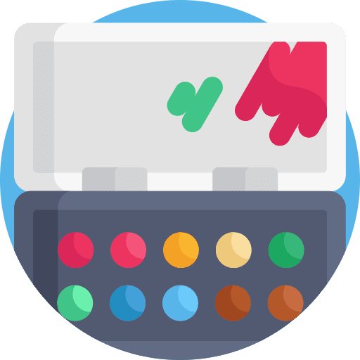 Watercolor painting watercolor art icon