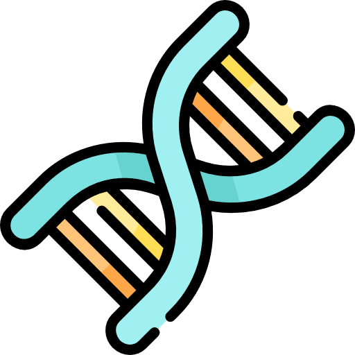 Dna science dna structure miscellaneous icon