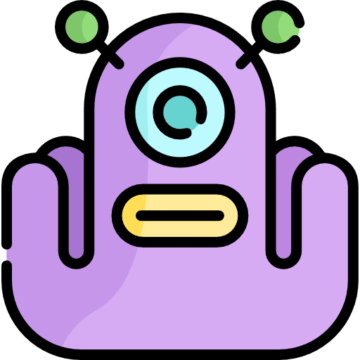 Alien scary monster miscellaneous icon