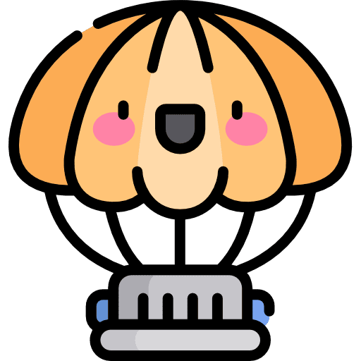 Landing box miscellaneous travel icon