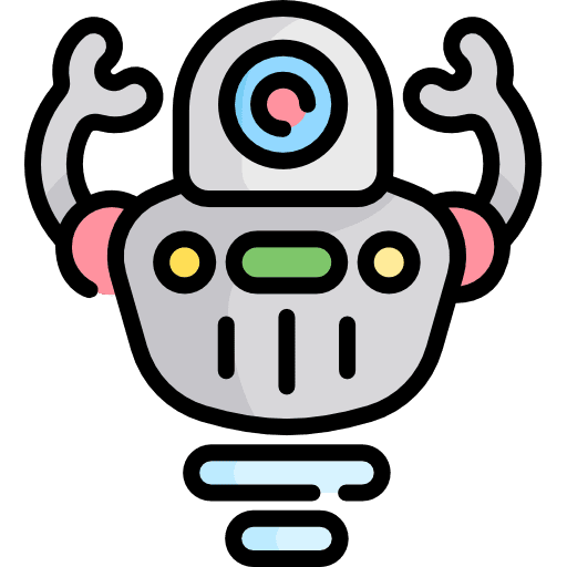 Robot robots baby toy robot icon