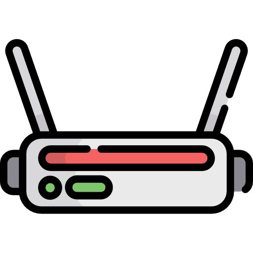 Vr glasses technology virtual reality icon