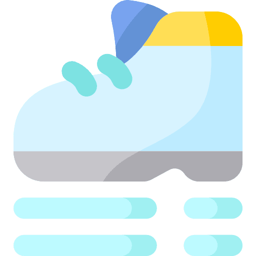 Flying shoes electronics fashion footwear icon