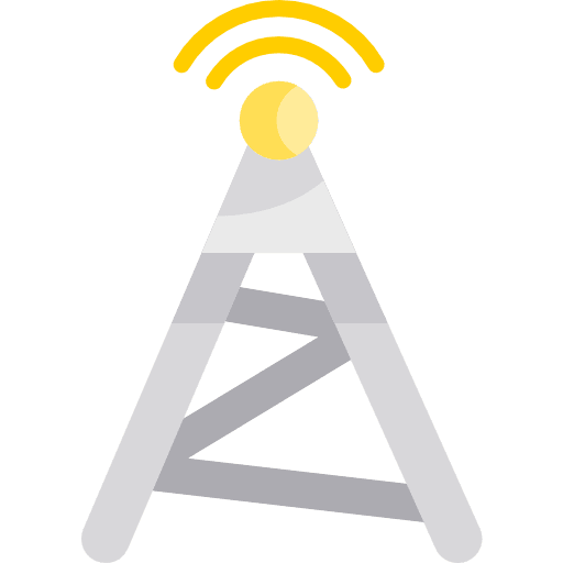 Antenna radio antenna technology communications icon
