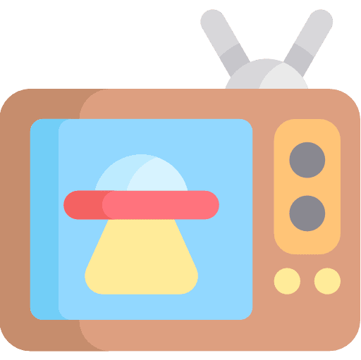 Tv tv antenna old icon