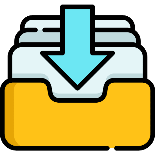 Inbox letter dm envelope icon