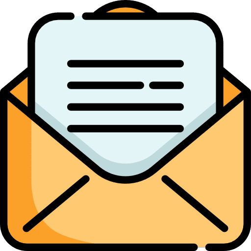 Open email document letter email icon