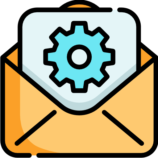Email letter settings message icon