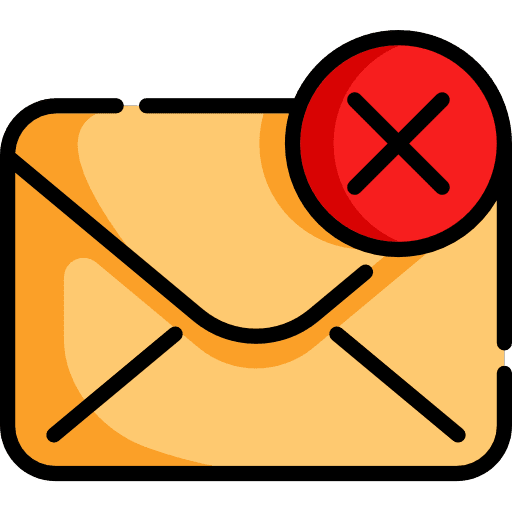 Remove communications envelope send icon