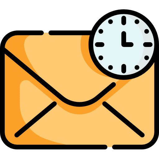 Time document envelope message icon