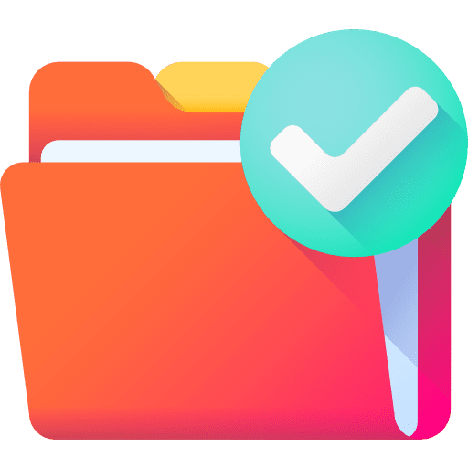 Folder done education educational icons icon