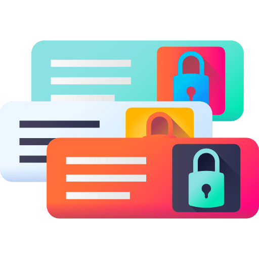 Protection privacy data protection play icon