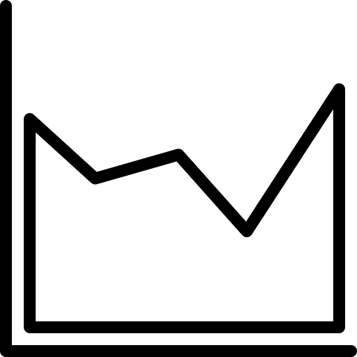 Chart profits analytic stats icon