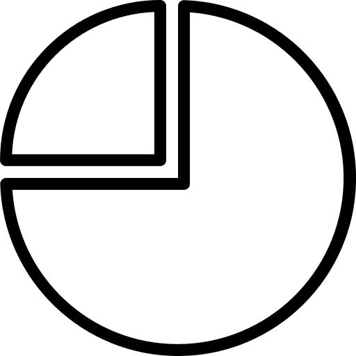 Pie chart business marketing pie chart icon