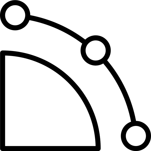 Chart process statistics graph icon