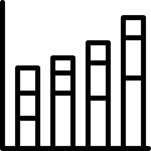 Graph data analytics analytics graphs icon