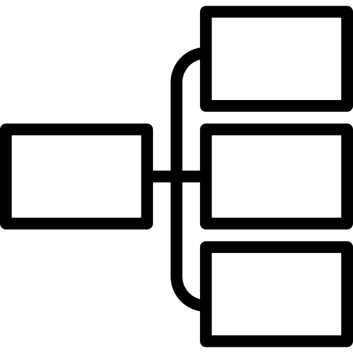 Structure interface framework hierarchy icon