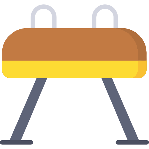 Pommel horse gym pommel horse sports icon