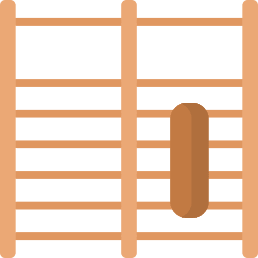 Swedish wall sports and competition equipment exercise icon