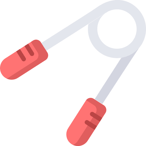 Hand grip exercise hand hand grip icon