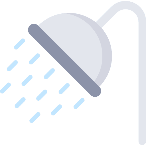 Shower head shower head furniture and household hygiene icon