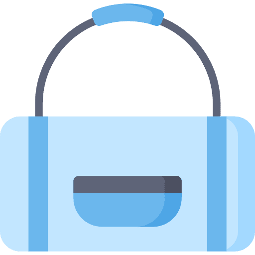 Sport bag sport bag backpack sport icon