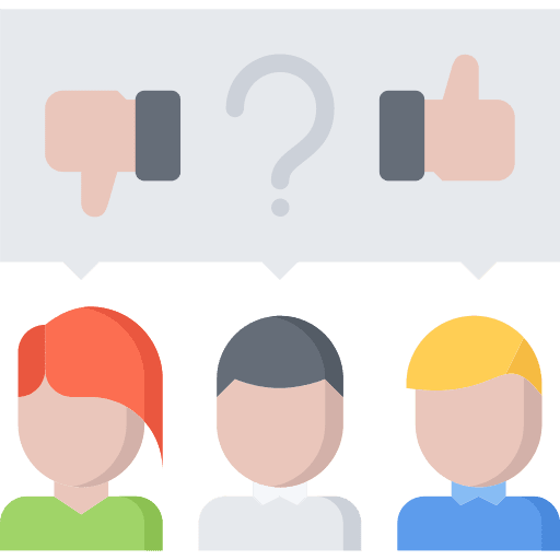 Judge users people law icon