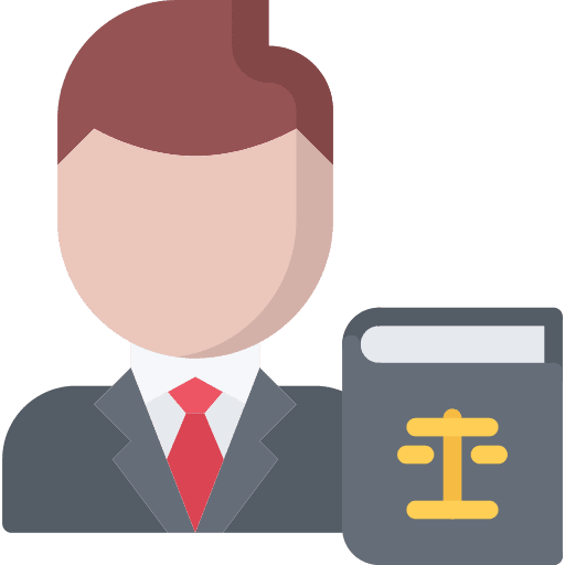 Avatar book professions and jobs law icon