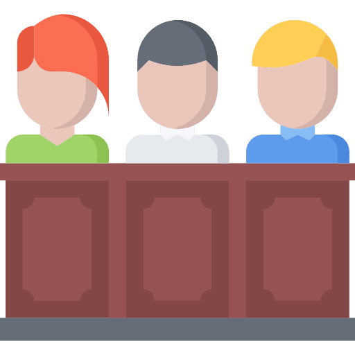 Judge law judge user icon