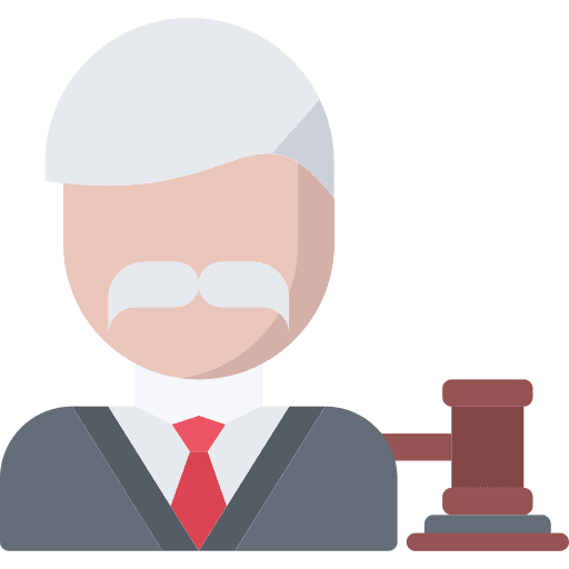 Avatar professions and jobs law user icon