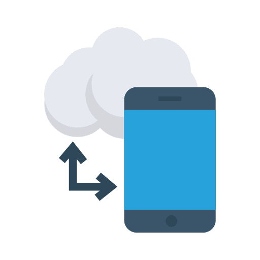 Data transfer storage multimedia multimedia option icon