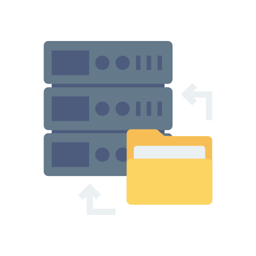 Server files network servers icon